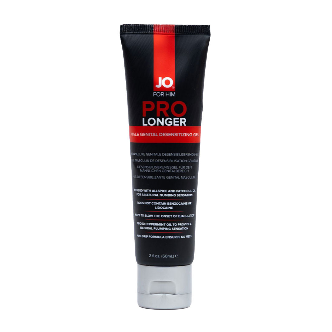 JO Prolonger Gel - Benzocaine Free - Desensitizer 2 floz / 60 mL